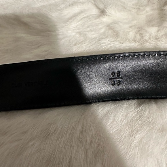 Calfskin Quilted CC Chain Belt - Picture 6 of 6